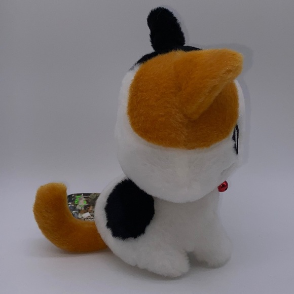 Calico Amuse Plush Stuffed Animal Cat Chinese Kitty - Picture 2 of 11
